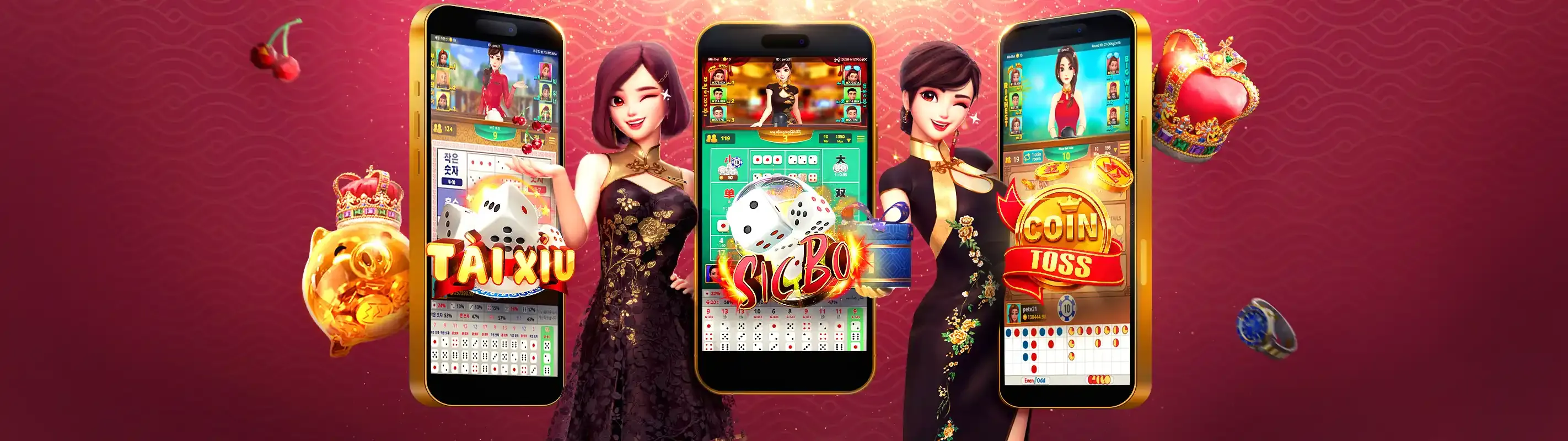 Bàn Roulette sang trọng với các con chip cá cược và quả bóng đang quay